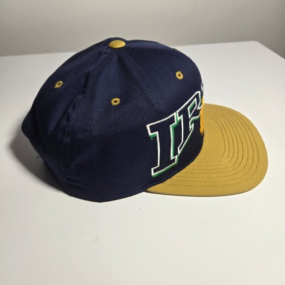 Vintage ND Notre Dame Snap Back Hat Cap Fighting Irish - Picture 3 of 7